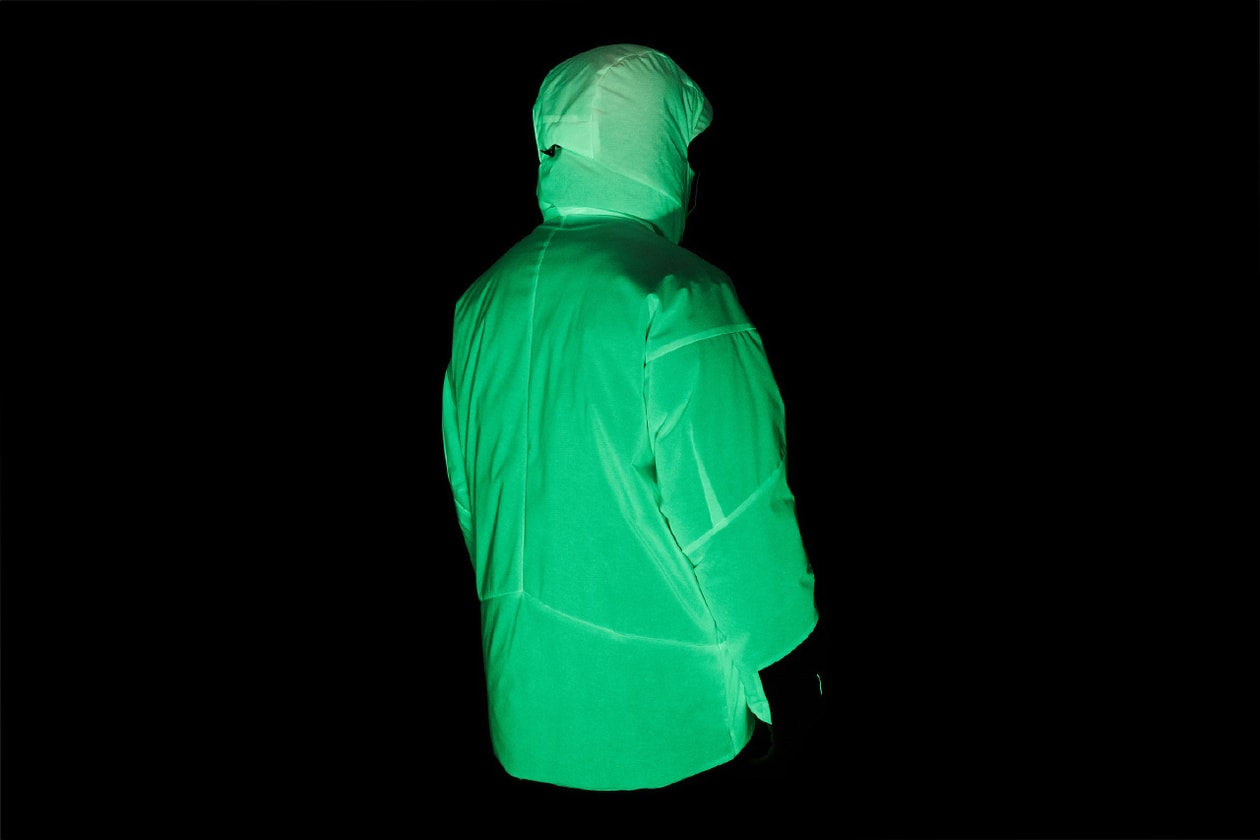 What the Tech? A Look at Vollebak's Solar-Charged Outerwear glow in the dark coat 