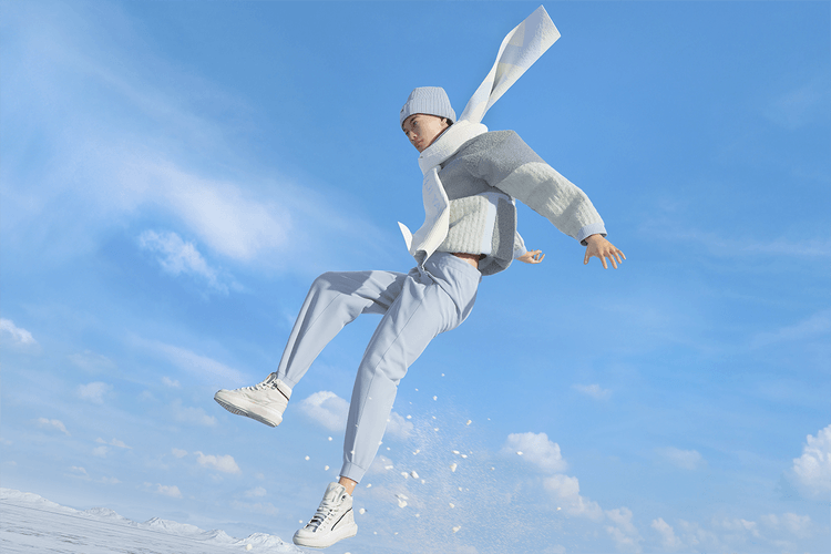 Y-3 Depicts Its Second FW21 Chapter In a Digital Mountainous Snowscape