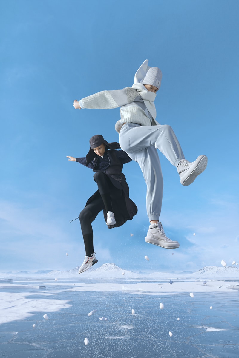 Y-3 Fall/Winter 2021 Chapter 2 Collection Lookbook 3D VFX Mountain Snowscape Cocoon Nature GR.1P Hicho adidas Originals Forum Hi OG Kaiwa Orisan Shiku Run Runner 4D IO UltraBOOST 21 Footwear Sneaker Release Information Drop Date Closer Look