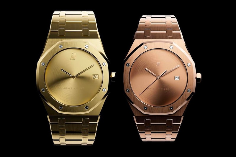 1017 ALYX 9SM Mad Paris Audemars Piguet Royal Oak Gold Rose Gold Release Info Date Buy Price Browns