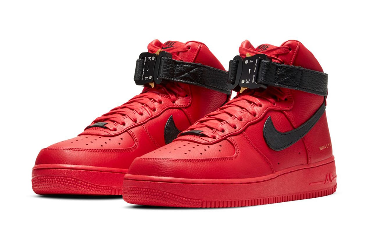red air force 1 high top
