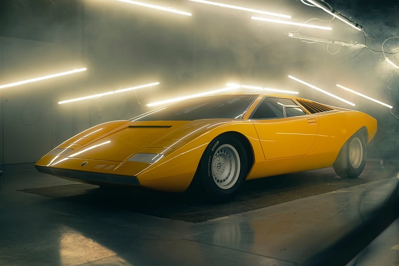 1971 Lamborghini Countach LP 500 Restored Rebuilt Villa d’Este Polo Storico Concept Car Restoration Classic Italian Supercar 