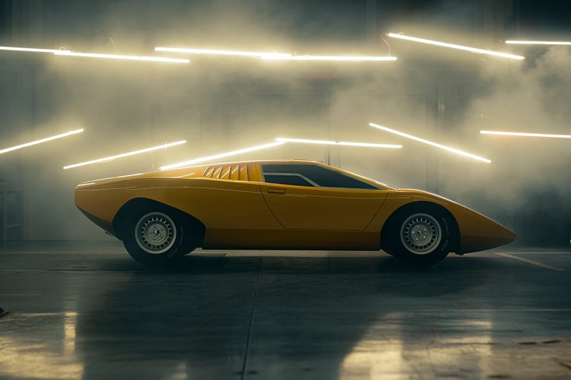 1971 Lamborghini Countach LP 500 Restored Rebuilt Villa d’Este Polo Storico Concept Car Restoration Classic Italian Supercar 