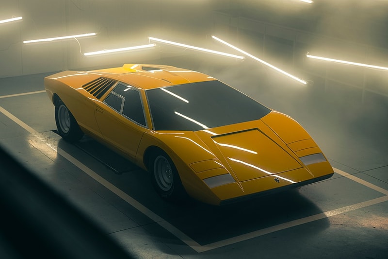 1971 Lamborghini Countach LP 500 Restored Rebuilt Villa d’Este Polo Storico Concept Car Restoration Classic Italian Supercar 