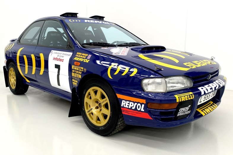 1994 Subaru Prodrive 555 Group A World Rally Championship Car For Sale Auction Sold Rare Barn Find Lloyds Auctions Australia WWC Carlos Sainz Colin McRae