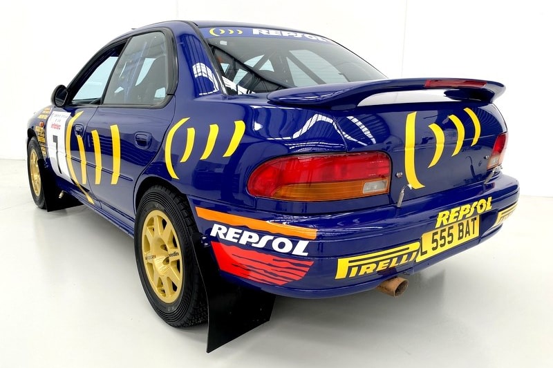 1994 Subaru Prodrive 555 Group A World Rally Championship Car For Sale Auction Sold Rare Barn Find Lloyds Auctions Australia WWC Carlos Sainz Colin McRae