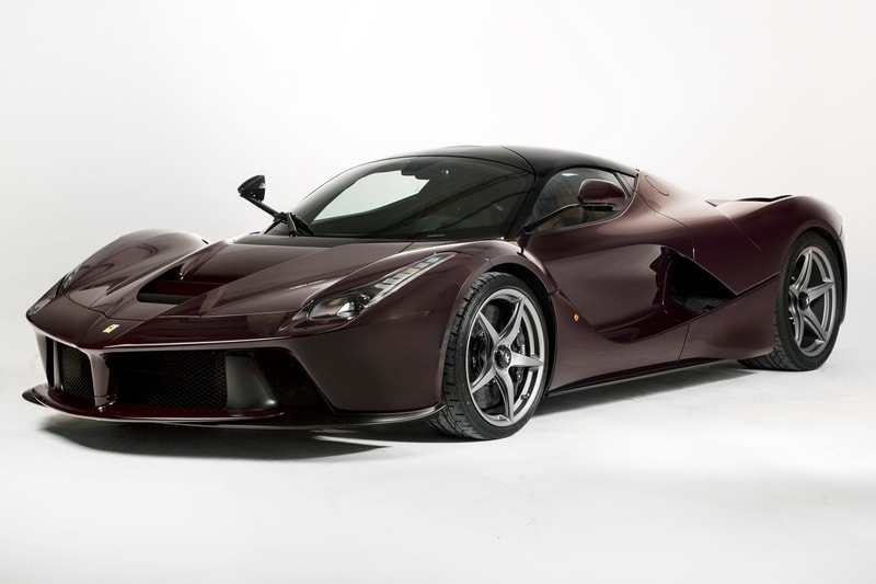 2016 Ferrari LaFerrari For Sale RM Sotheby's London Auction Rare Italian Modern Hypercar Holy Trinity Custom 1-of-1 Paint Job Sample Niki Hasler