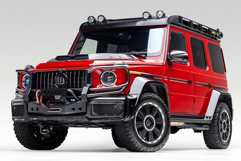 2021 Mercedes-AMG G63 Brabus 800 Widestar Conversion G-Wagon G-Class Bring a Trailer Auction For Sale Twin Turbo V8 Truck SUV 4x4 Utility