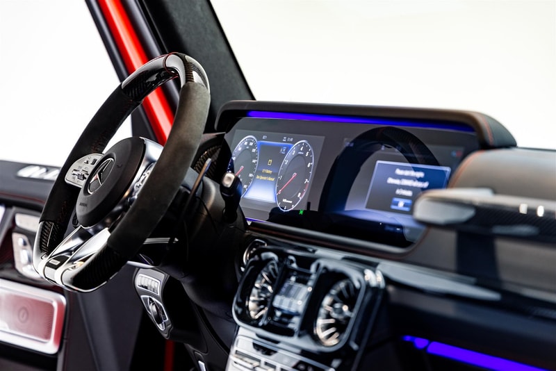 2021 Mercedes-AMG G63 Brabus 800 Widestar Conversion G-Wagon G-Class Bring a Trailer Auction For Sale Twin Turbo V8 Truck SUV 4x4 Utility
