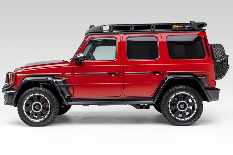 2021 Mercedes-AMG G63 Brabus 800 Widestar Conversion G-Wagon G-Class Bring a Trailer Auction For Sale Twin Turbo V8 Truck SUV 4x4 Utility