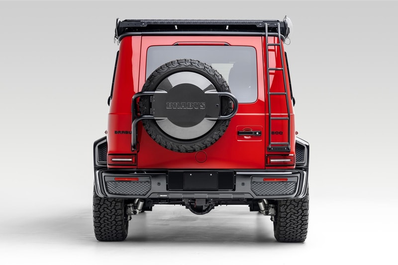 2021 Mercedes-AMG G63 Brabus 800 Widestar Conversion G-Wagon G-Class Bring a Trailer Auction For Sale Twin Turbo V8 Truck SUV 4x4 Utility