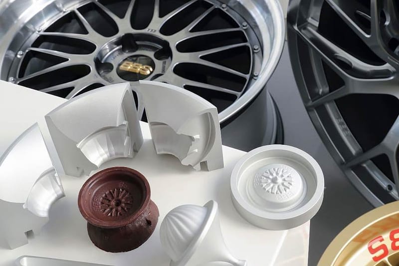 4DESIGN and BBS Japan Join for F1 Racing Wheel Chocolate Mold