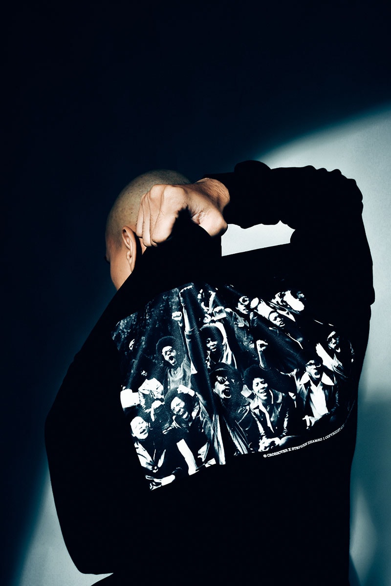 CROSSOVER x Stephen Shames drop collab collection “Power to the People”