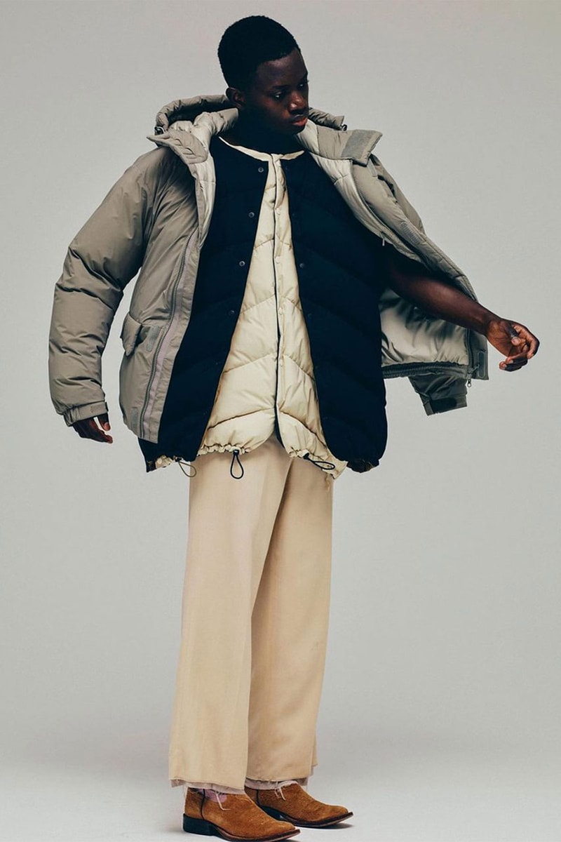 F/CE. and NANGA Introduce  Puffer Jackets Made for Layering Fashion