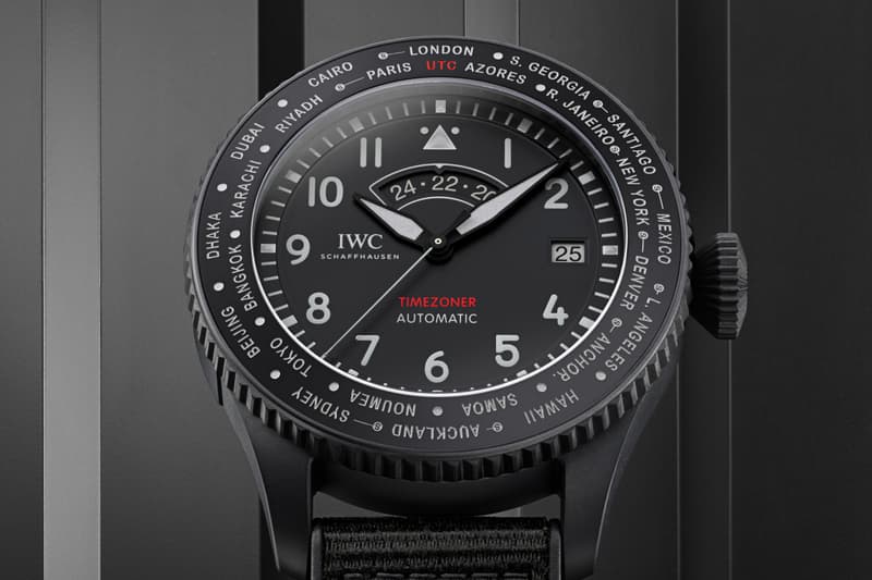 IWC Adds Ceratanium Timezoner And Perpetual Calendar To Its TOP GUN Collection