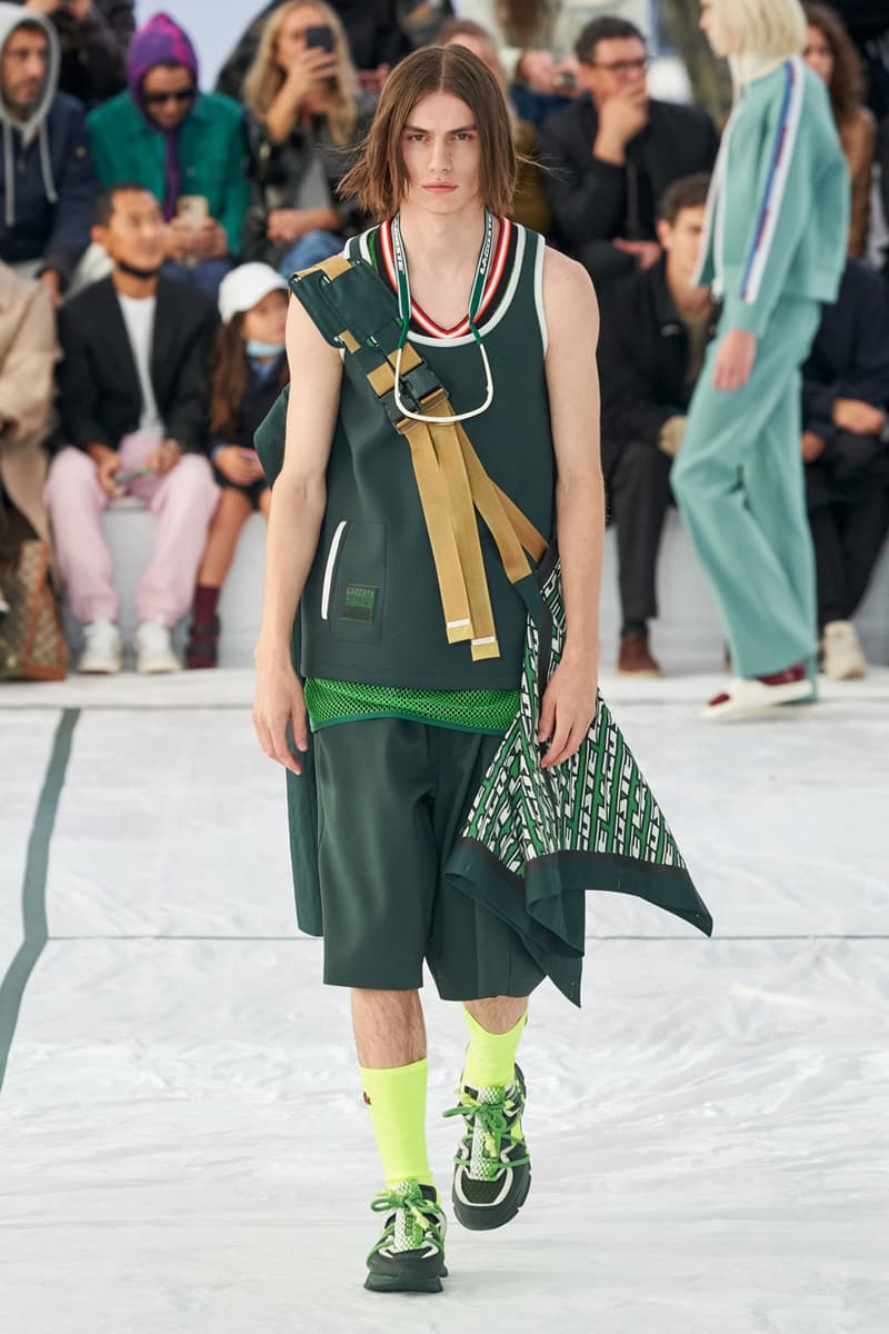 Lacoste Shows Elevated Sports-Inspired Garments for SS22 Paris Fashion Week