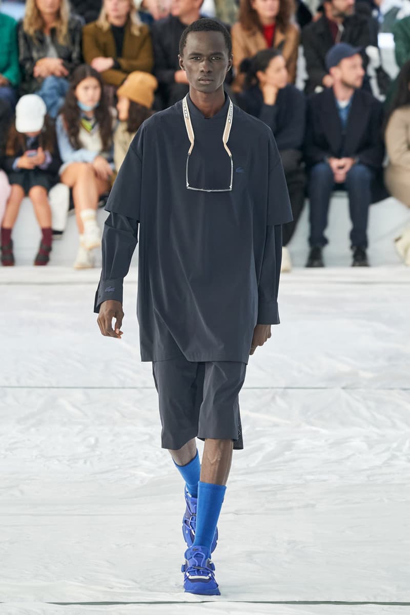 Lacoste Shows Elevated Sports-Inspired Garments for SS22 Paris Fashion Week