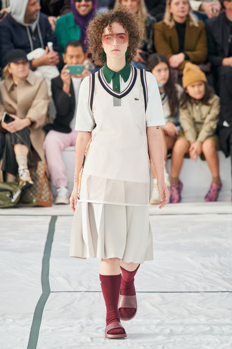 Lacoste Shows Elevated Sports-Inspired Garments for SS22 Paris Fashion Week