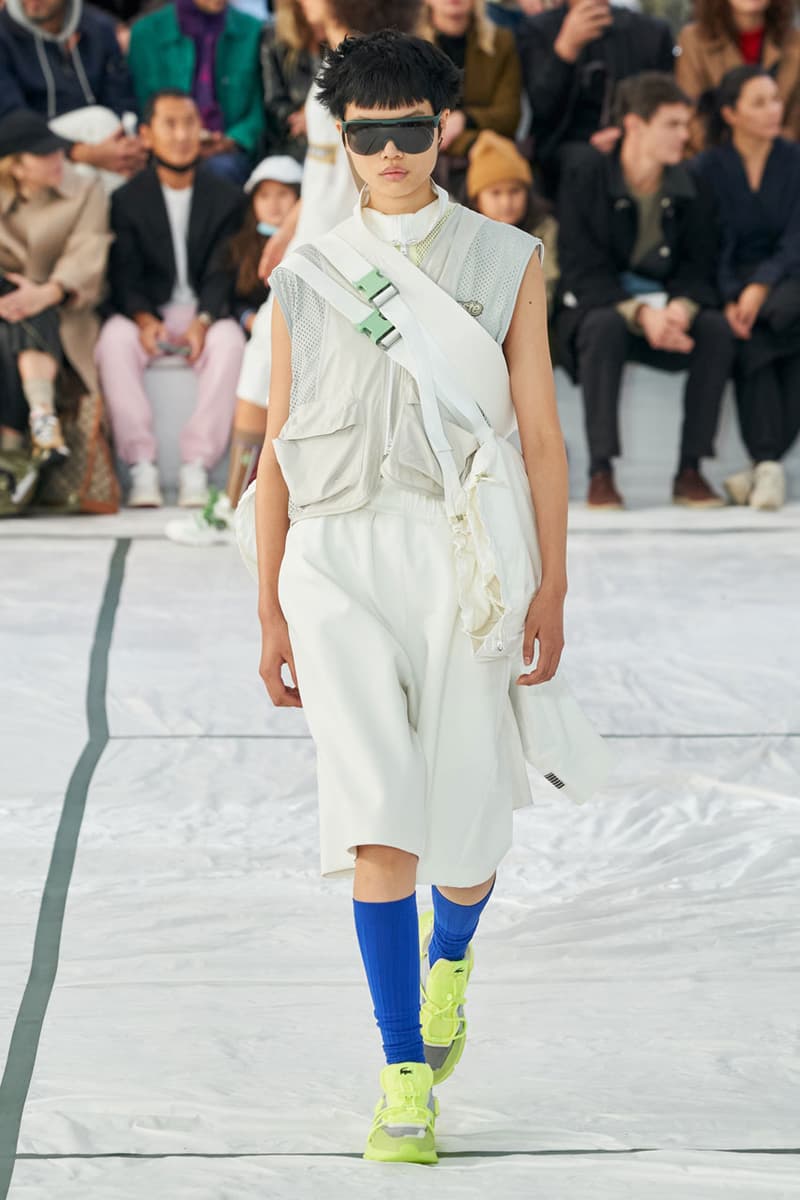 Lacoste Shows Elevated Sports-Inspired Garments for SS22 Paris Fashion Week