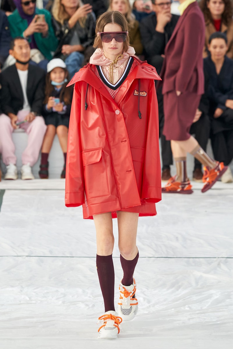 Lacoste Shows Elevated Sports-Inspired Garments for SS22 Paris Fashion Week