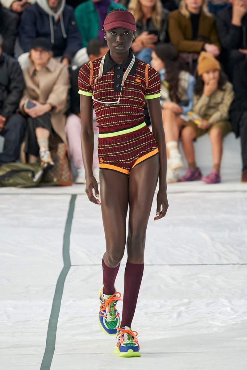 Lacoste Shows Elevated Sports-Inspired Garments for SS22 Paris Fashion Week