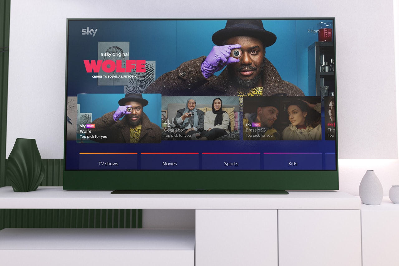 Sky Glass Preview TV Smart Streaming Voice Motion Technology Purchase United Kingdom