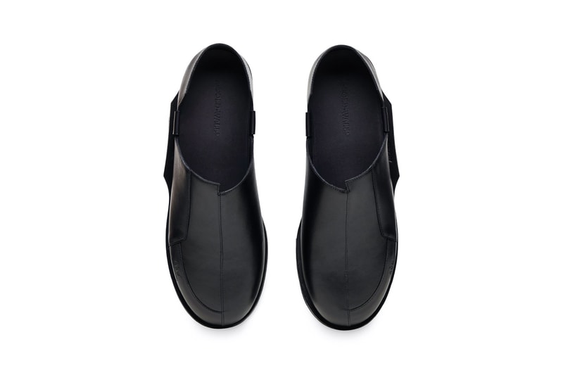 A-COLD-WALL-WALL* Geometric Loafer FW21 Release information mule slip on slide black leather