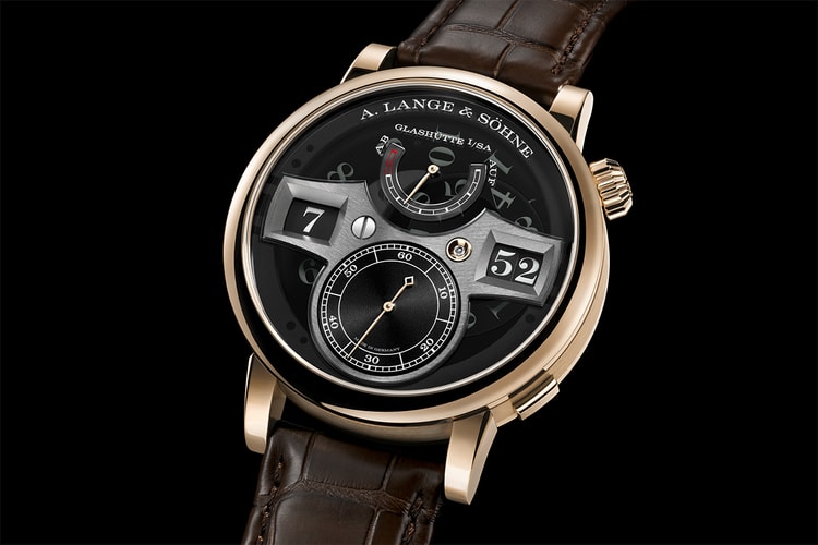 A. Lange & Söhne Drops $145,000 USD Zeitwerk Honeygold Lumen