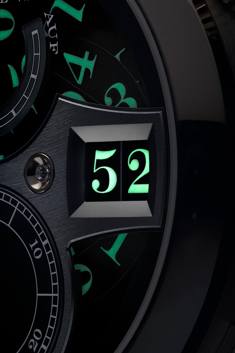 A. Lange & Söhne Upgrades Zeitwerk With Extended Power Reserve Honeygold case and Lumen Spec