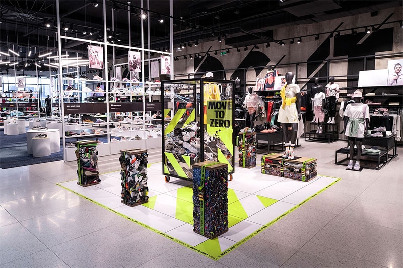 Accept & Proceed Designs Nike Basketball Court and Playground New Belgrade Serbia Park Upcycled Sneakers Sustainability
