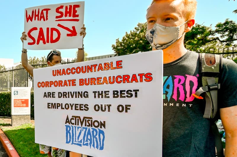 activision blizzard ceo bobby kotick zero tolerance harassment policy change pay cut required arbitration ending gender discrimination