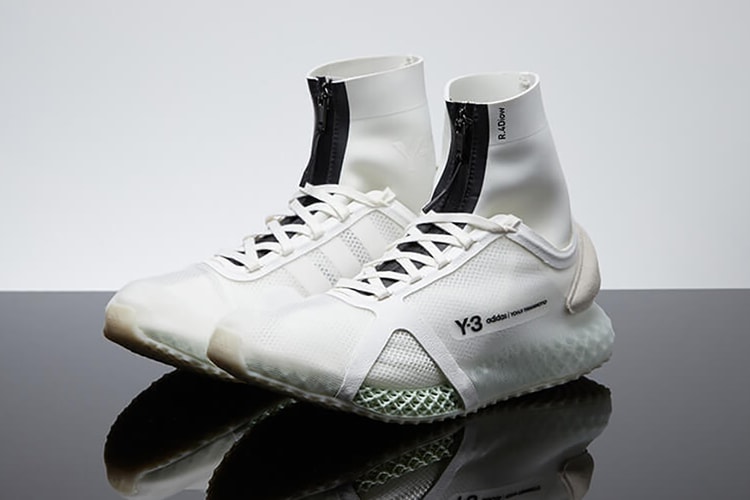 adidas Y-3 Runner 4D IOW is Dropping in a Crisp White Colorway