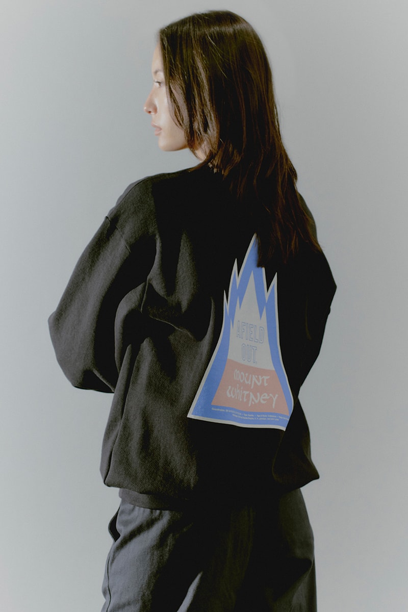 afield out fall winter 2021 collection release date info store list buying guide photos price puffer jacket down coat graphic tee