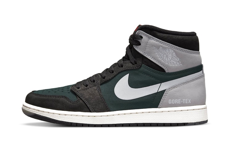The Air Jordan 1 Element Gore-Tex Receives a "Black Grey" Treatment