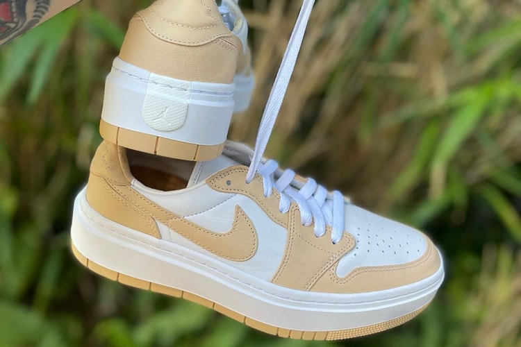 Air Jordan 1 LV8D Surfaces In a Tan and White Colorway