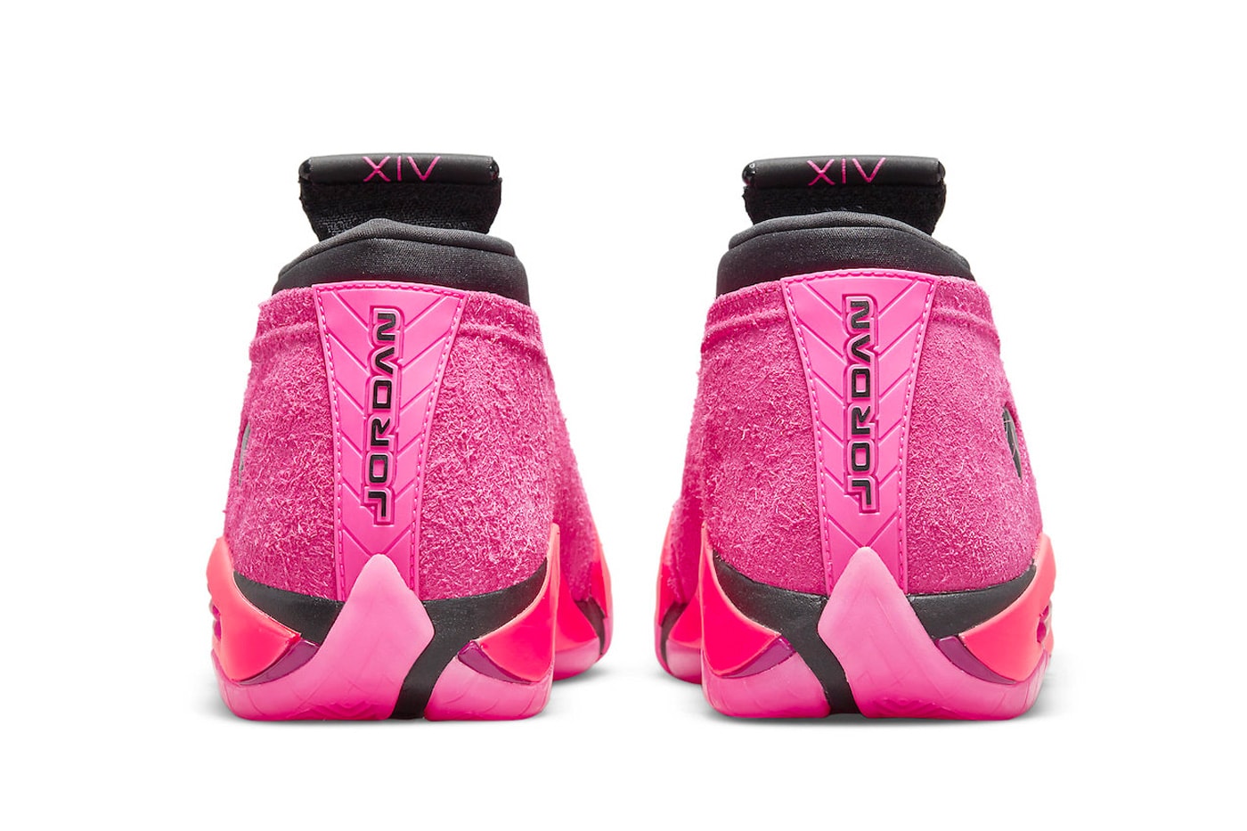 Air Jordan 14 Shocking Pink Official Look | Hypebeast