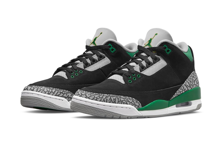 Official Images of the Air Jordan 3 "Pine Green"