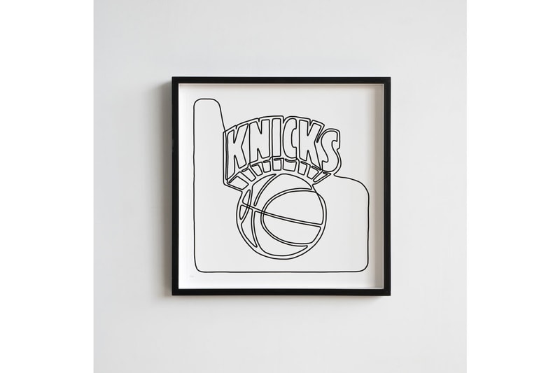 Andy Blank Unveils Limited-Edition NBA Logo Prints