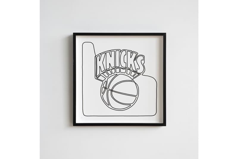 Andy Blank Unveils Limited-Edition NBA Logo Prints