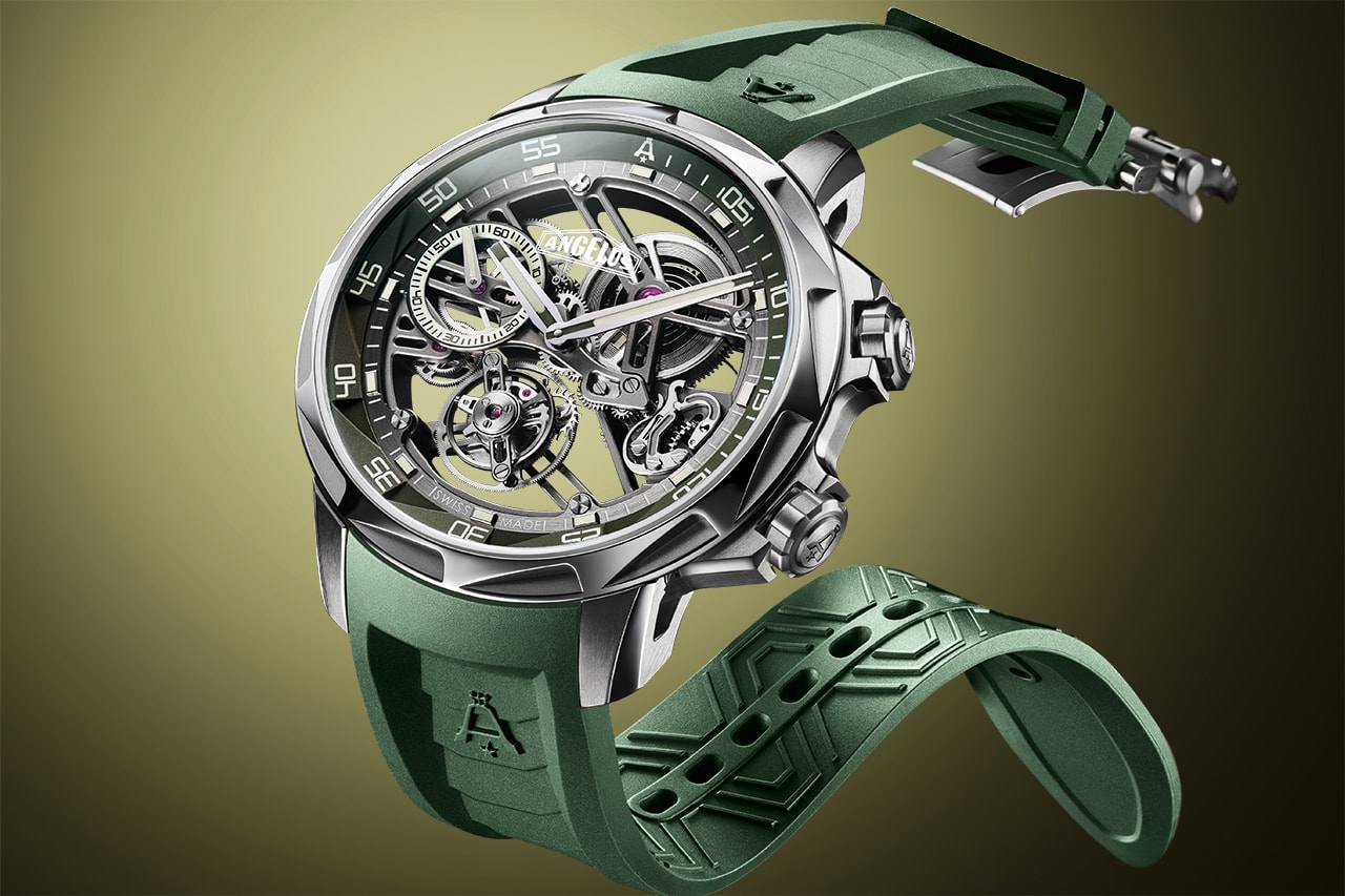 Angelus U53 Titanium Dive Watch Packs A Serious Horological Punch By Including a Flying Tourbillon