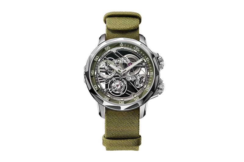 Angelus U53 Titanium Dive Watch Packs A Serious Horological Punch By Including a Flying Tourbillon