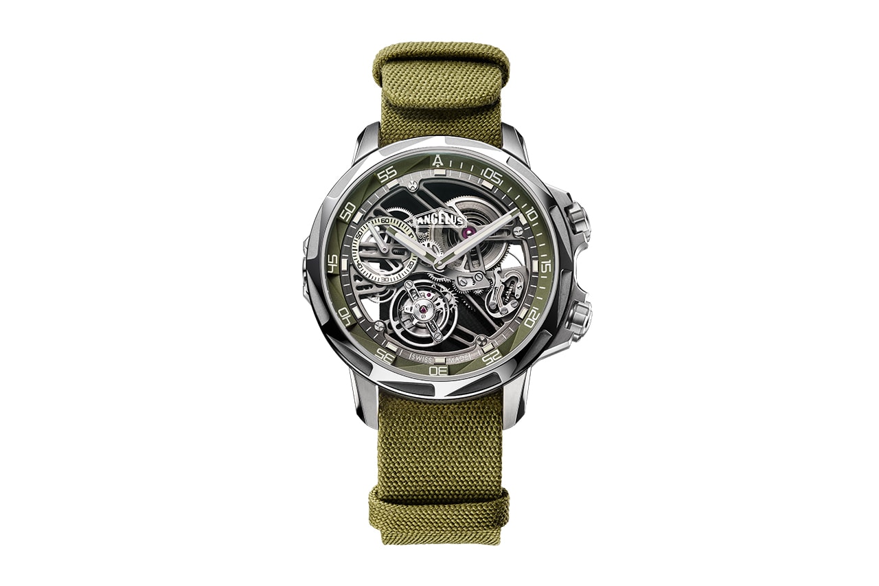 Angelus U53 Titanium Dive Watch Packs A Serious Horological Punch By Including a Flying Tourbillon