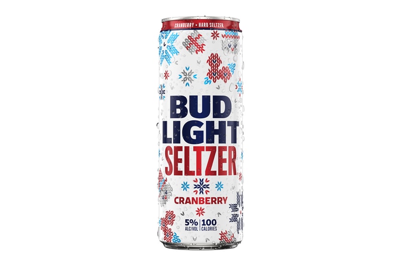 Anheuser-Busch Bud Light Seltzer Ugly Sweater Pack Release 2021 Egg Nog Cranberry Sugar Plum Cherry Cordial