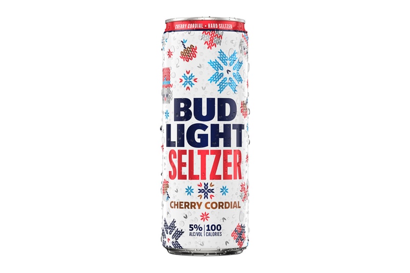 Anheuser-Busch Bud Light Seltzer Ugly Sweater Pack Release 2021 Egg Nog Cranberry Sugar Plum Cherry Cordial