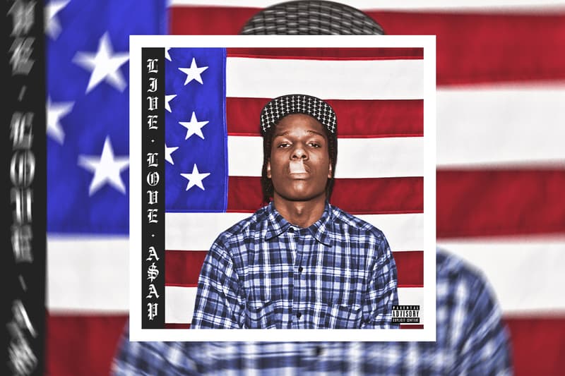 ASAP Rocky LIVe love asap album stream streaming services spotify tidal apple music 