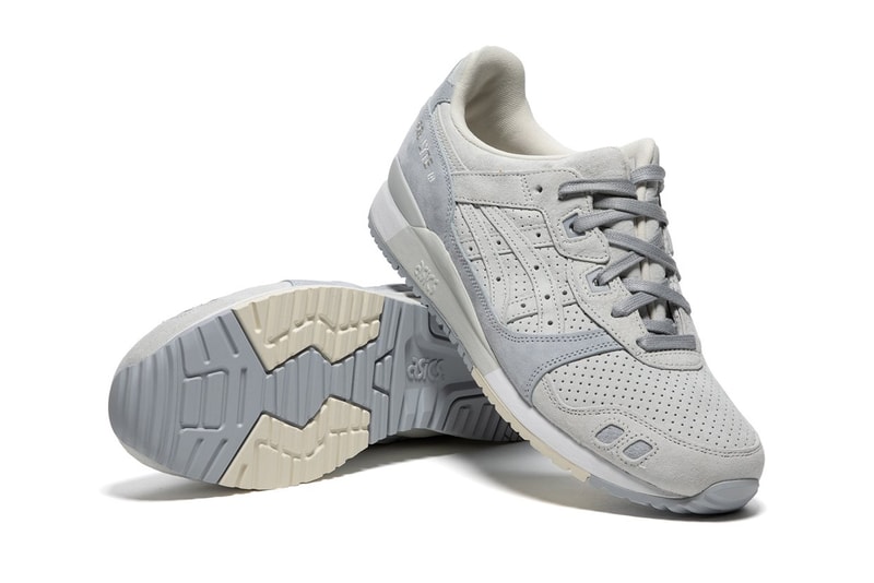 Asics Piedmont grey glacier grey gel-lyte iii 
