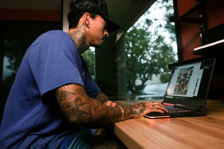 At Home With: Nyjah Huston Shows Off His Closet, Trophy Room and Custom ROG Strix Laptop