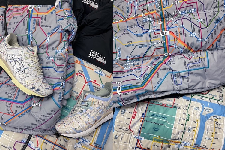 First Down and atmos Link Two Subway Systems on the ASICS GEL-Lyte III