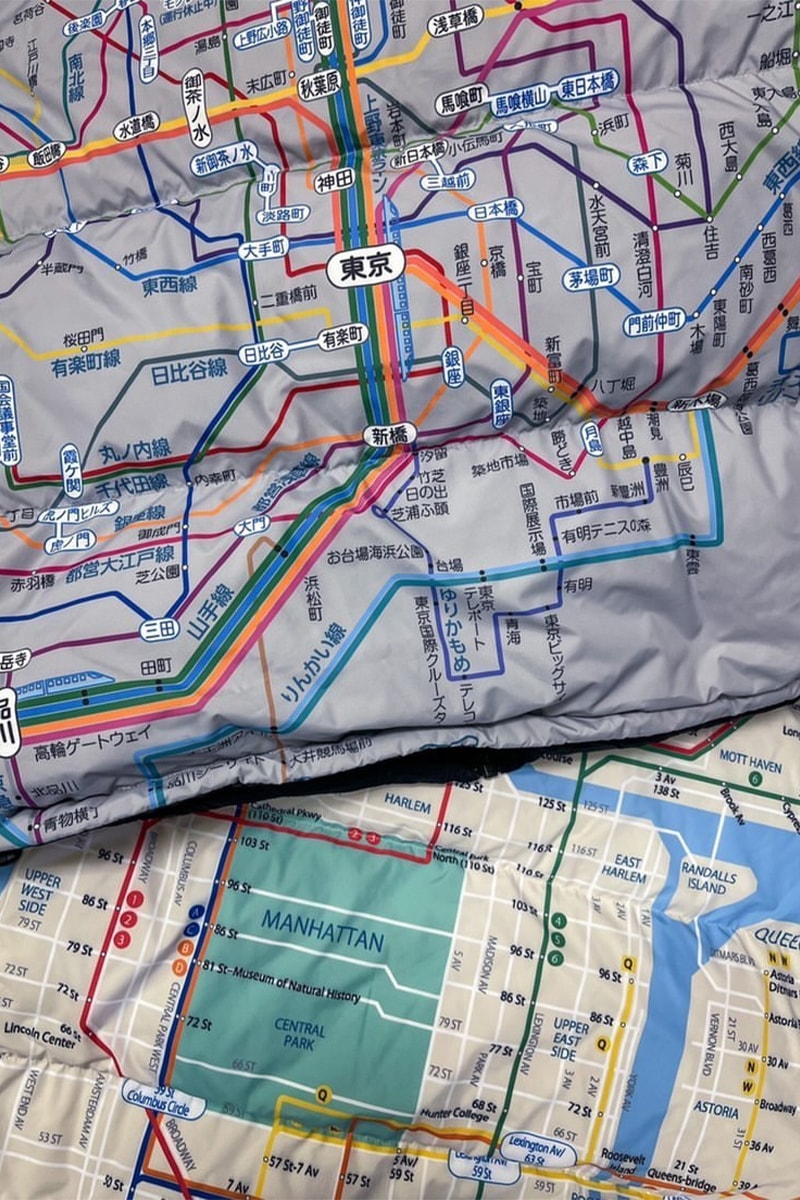 atmos First Down ASICS' GEL-Lyte III Collab 2021 Tokyo Subway & NYC Subway Pack