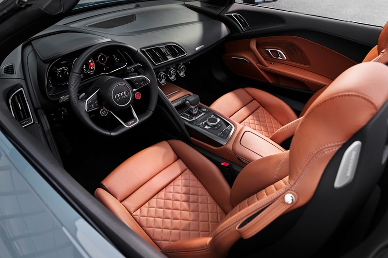 Audi R8 V10 Performance RWD Rear Wheel Drive 2021 Update Coupé Spyder Lamborghini Engine German Supercar Performance Speed Power Price